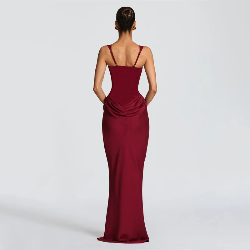 Women Sexy Luxury Party Maxi Dress Elegant High Neck Sleeveless Slim Fit Long Robe 2026 New Shinny Chic Lady Wedding Guest Dress S191a4583ee514bf9b637f793e8bd11ffq