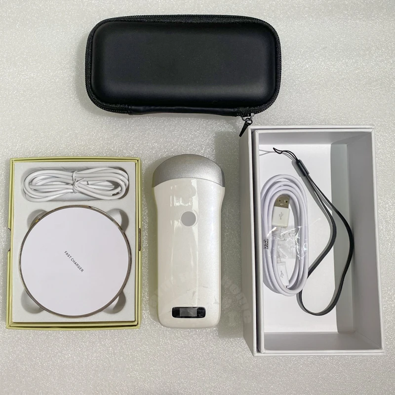 Scanner per sonda ad ultrasuoni wireless veterinario Macchina portatile Scanner ad ultrasuoni WIFI Supporto per macchina iOS Android Windows - immagine 5
