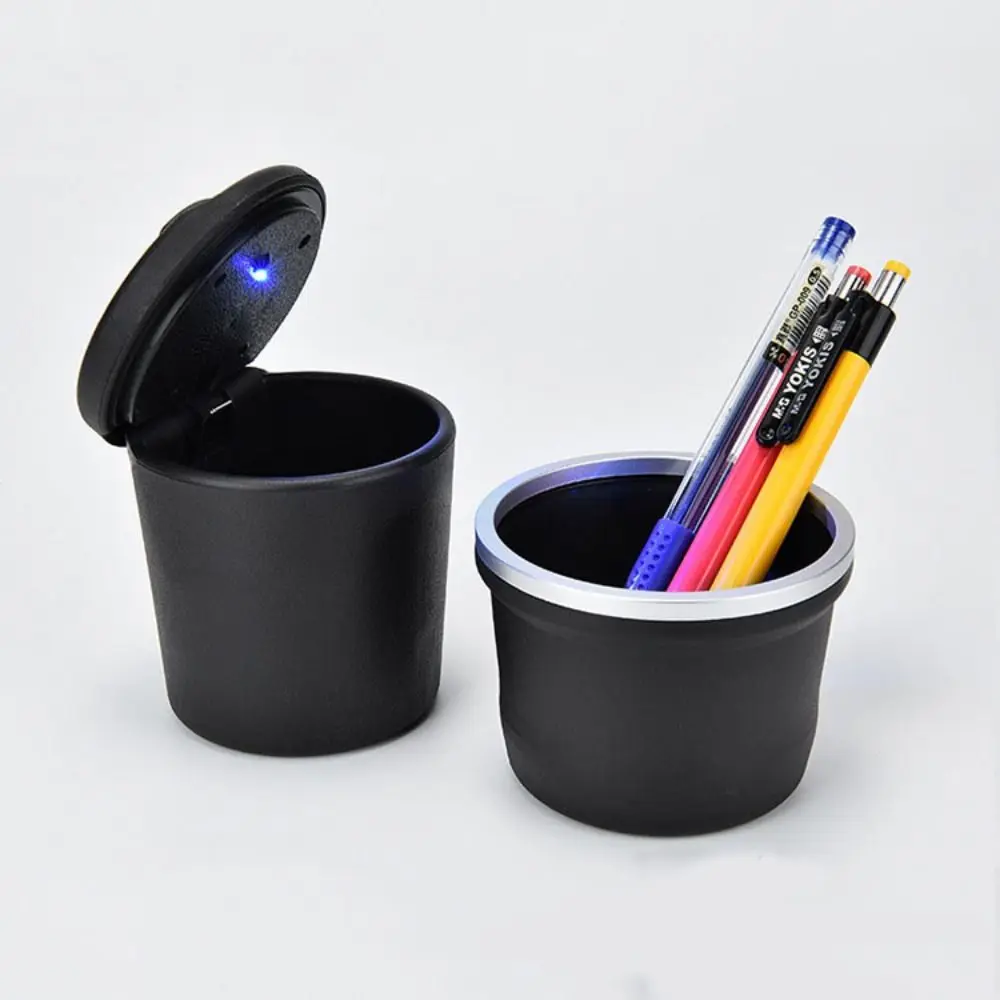 Portable Mini Car Trash Can Multi-functional Universal Size Car Cup Holder Removable Durable Garbage Coin Storage Cup Container