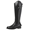 New Long Boots Women's Autumn and Winter Genuine Leather High Barrel Riding Knight Equestrian Boots Equitacion Caballos 1