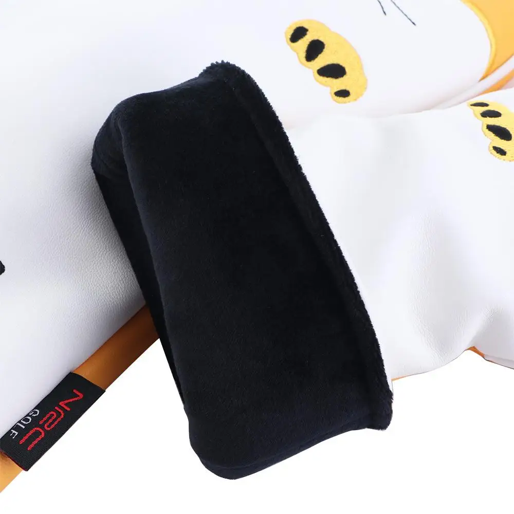 PU Leather Protector Dog Cartoon Animal Wood Headcover Golf Club Headcovers Golf Club Headcover Golf Wood Head Covers