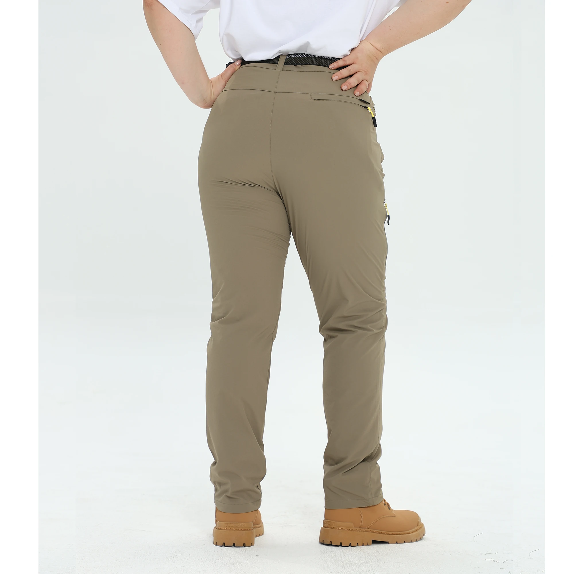 Plus Size Oversized Women High Waist Stretchy Pants Great for outdoors , Hiking, Camping and more image