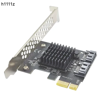 PCI-E SATA PCI 익스프레스 to SATA 3.0, 2 포트 SATA III, 6Gbps 확장 어댑터 보드, ASMedia 1061 칩 포함, 1X 4X 8X 16X PCI-E 카드