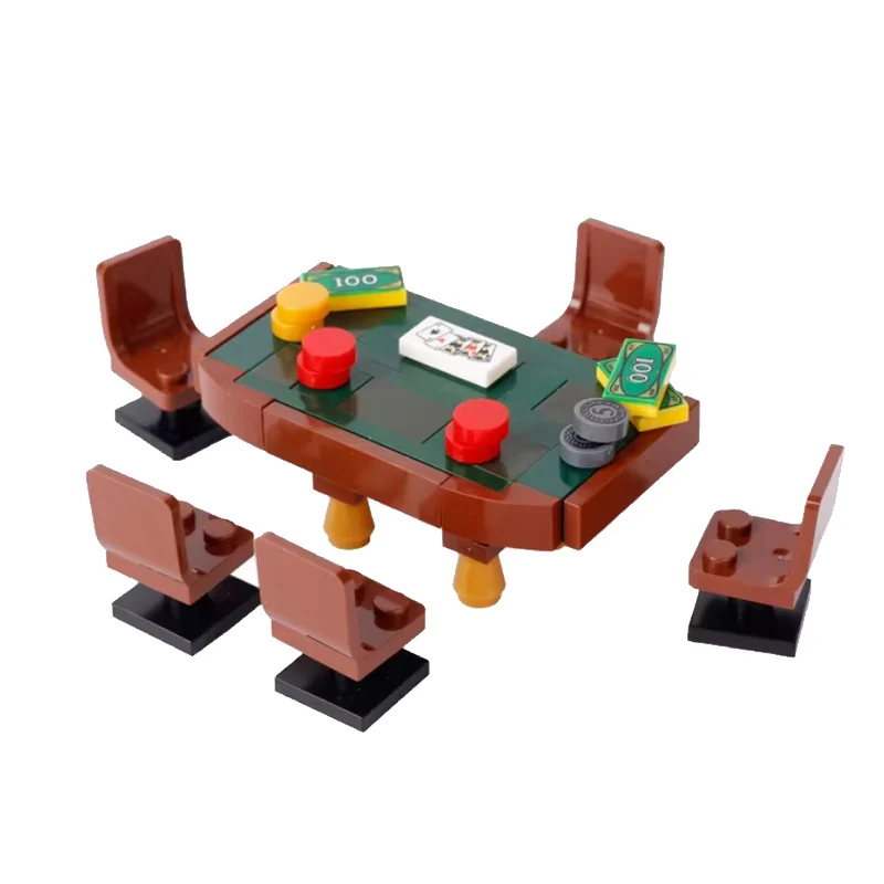 City Scene Building Block Set: Furniture & Appliances Collection