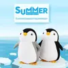 Cute Multifunctional Changable Cartoon Cervical Fluffy Pillows U Shaped Travel Pillow Penguin Whale Protection Neck 2