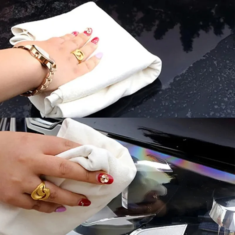 Car Towel Double Layered Suede Beauty Absorbent Household Wash scratch free wiping suede car towel car washing towel car drying towel