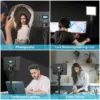 Sokani P25 Dimmable LED Video Light Panel Fill Lamp For E-sports Live Stream Photo Studio Video Calls Zoom Meetings Lamp 4