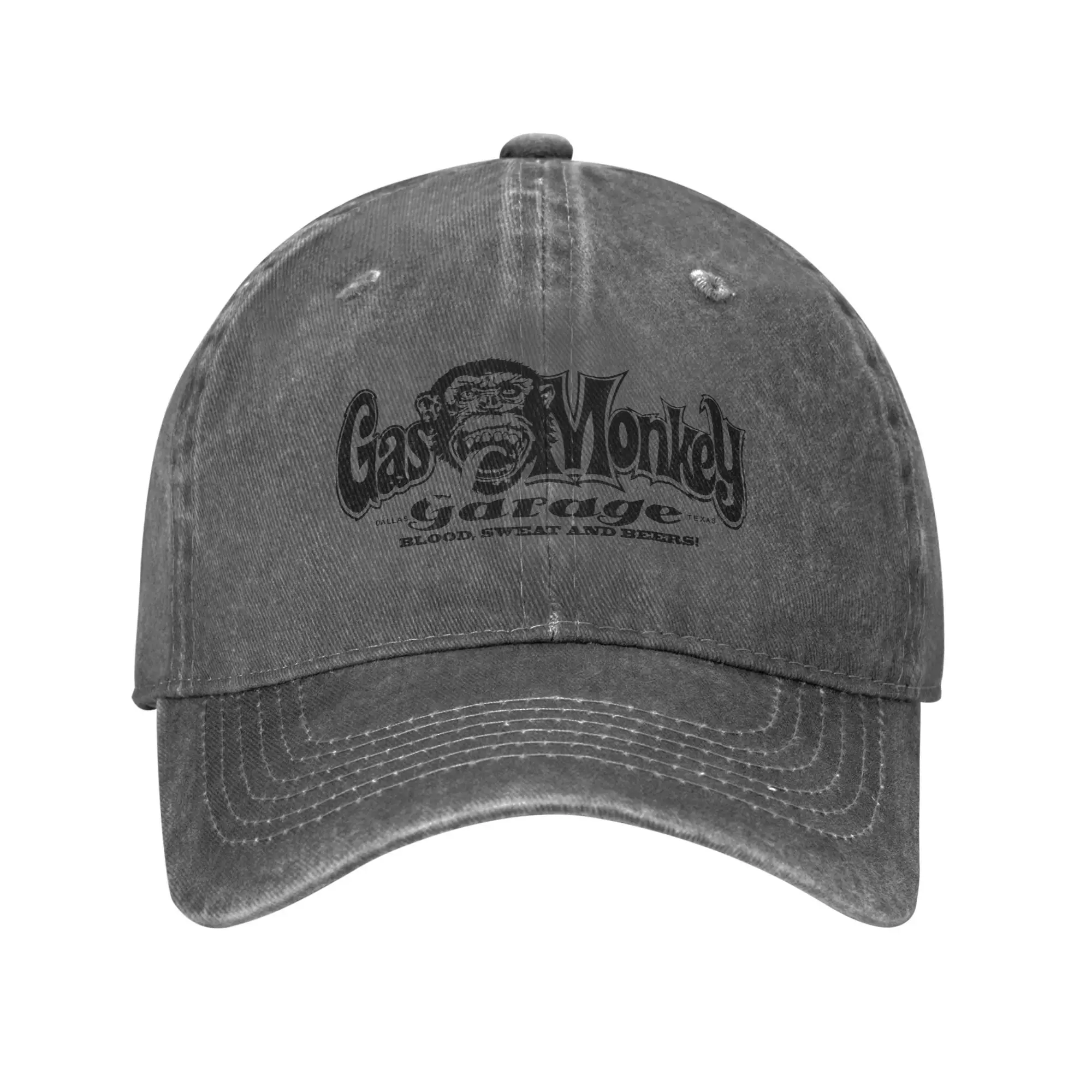 Gas Monkeys Garage Graphic Sun Baseball Cap Unisex Herren Print Trucker Hat Sommer Casual Outdoor Sport Sonnenschutz Baseball Caps