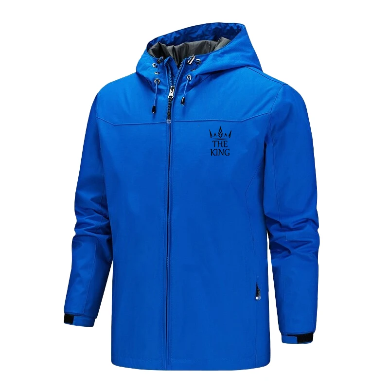 2023 New men's waterproof windproof and breathable jacket men's fashionable outdoor mountaineering and hiking soft shell jacket