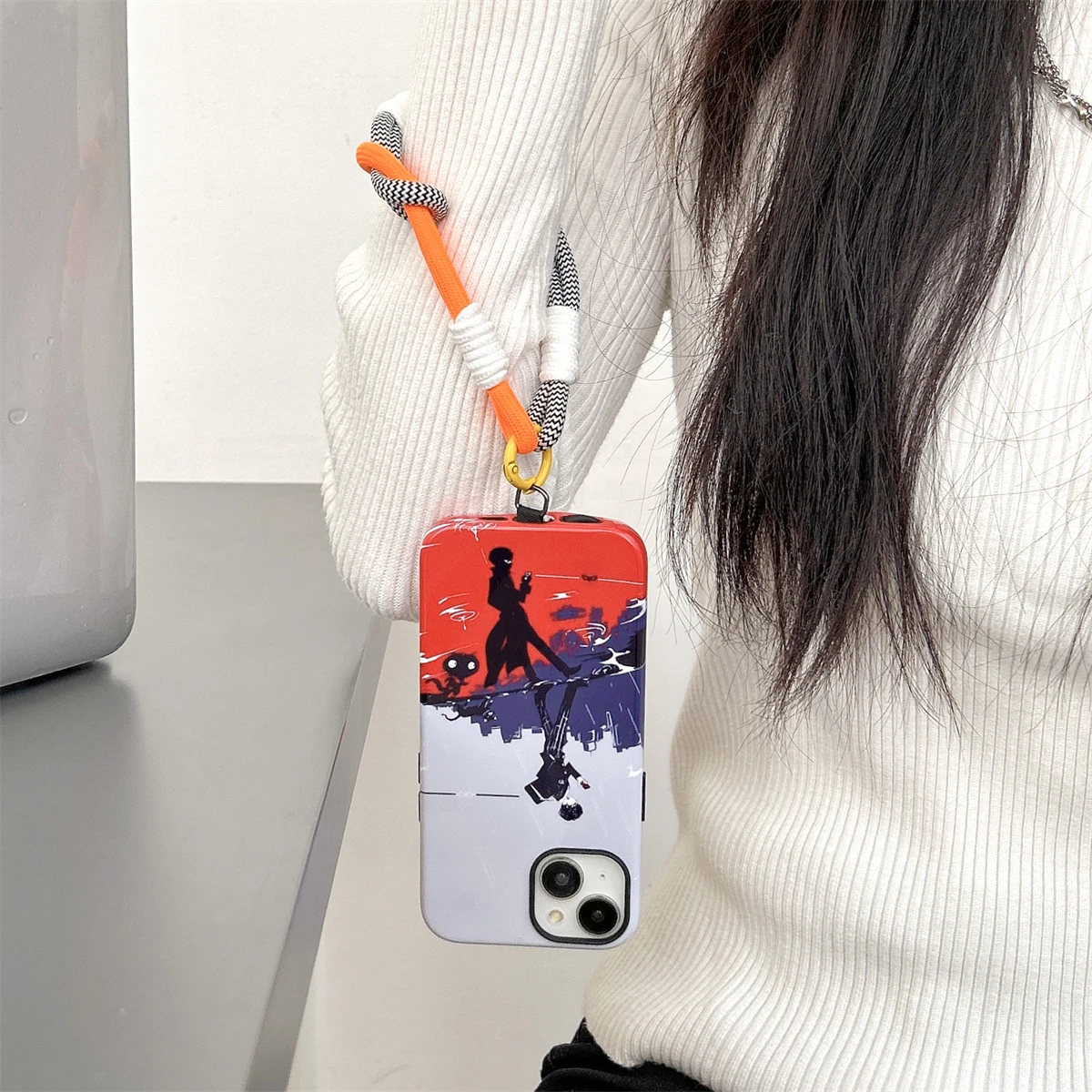 Personalized images intInclusive Phone Case Two-In-One Film Protective Shell For iPhone 15 14 13 12 11 Pro Max Plus Mini