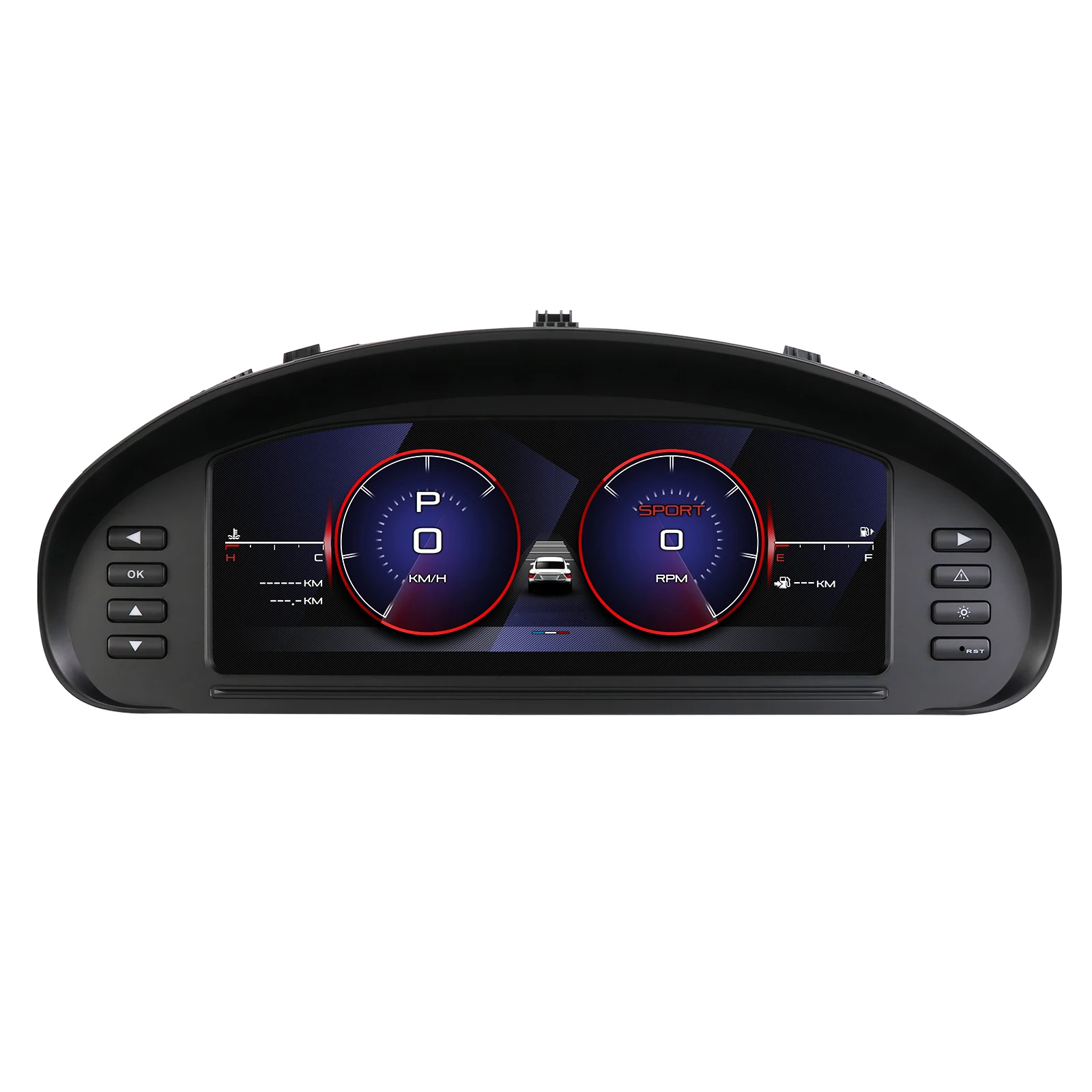 Pantalla Digital para el Tablero de Instrumentos de Peugeot 407 407SW 2004 2005 2006 -2010, Velocímetro, Panel de Instrumentos, Cabina Virtual 1