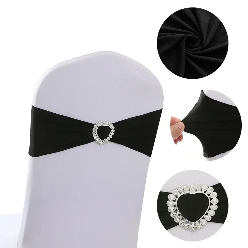 50 Pz/lotto Elastico Lycra Spandex Sedia Fasce Con... – Vicedeal - Foto 8