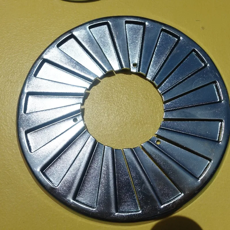 Flame Stabilizer For Burner Double Hole Air Swirler For Waste Oil Burner Oil Spray Stabilizing Disc Ring Of Fire Steady Plate