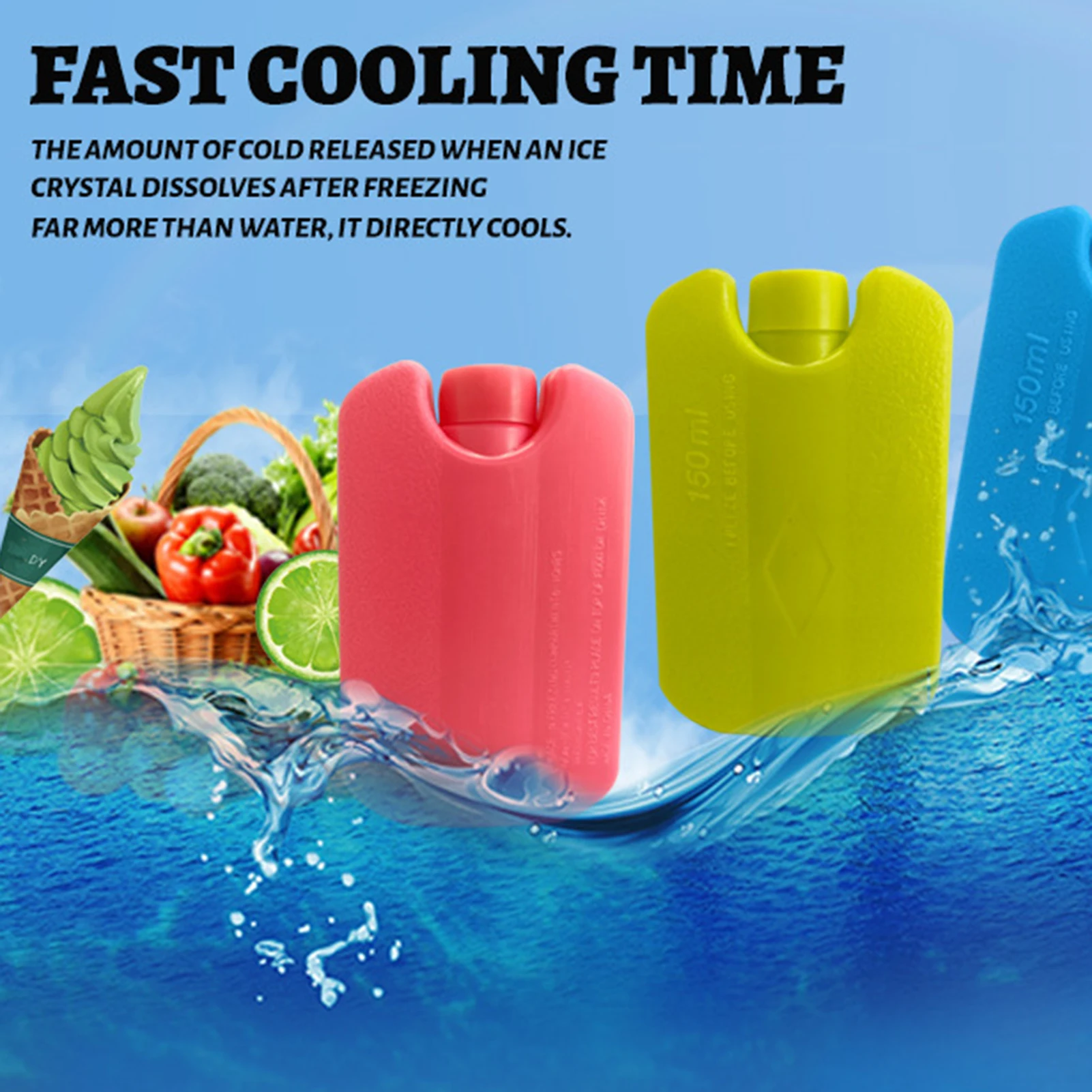 Lunch Bags Ice Packs Long Lasting Reusable Small Ice Pack Portable Cooler Freezer Pack Lunch Box ice pack,cloth ice pack