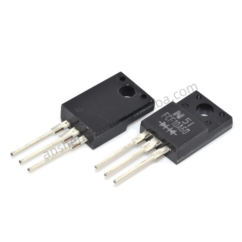 

5PCS FCF10A60 Triode TO-220F