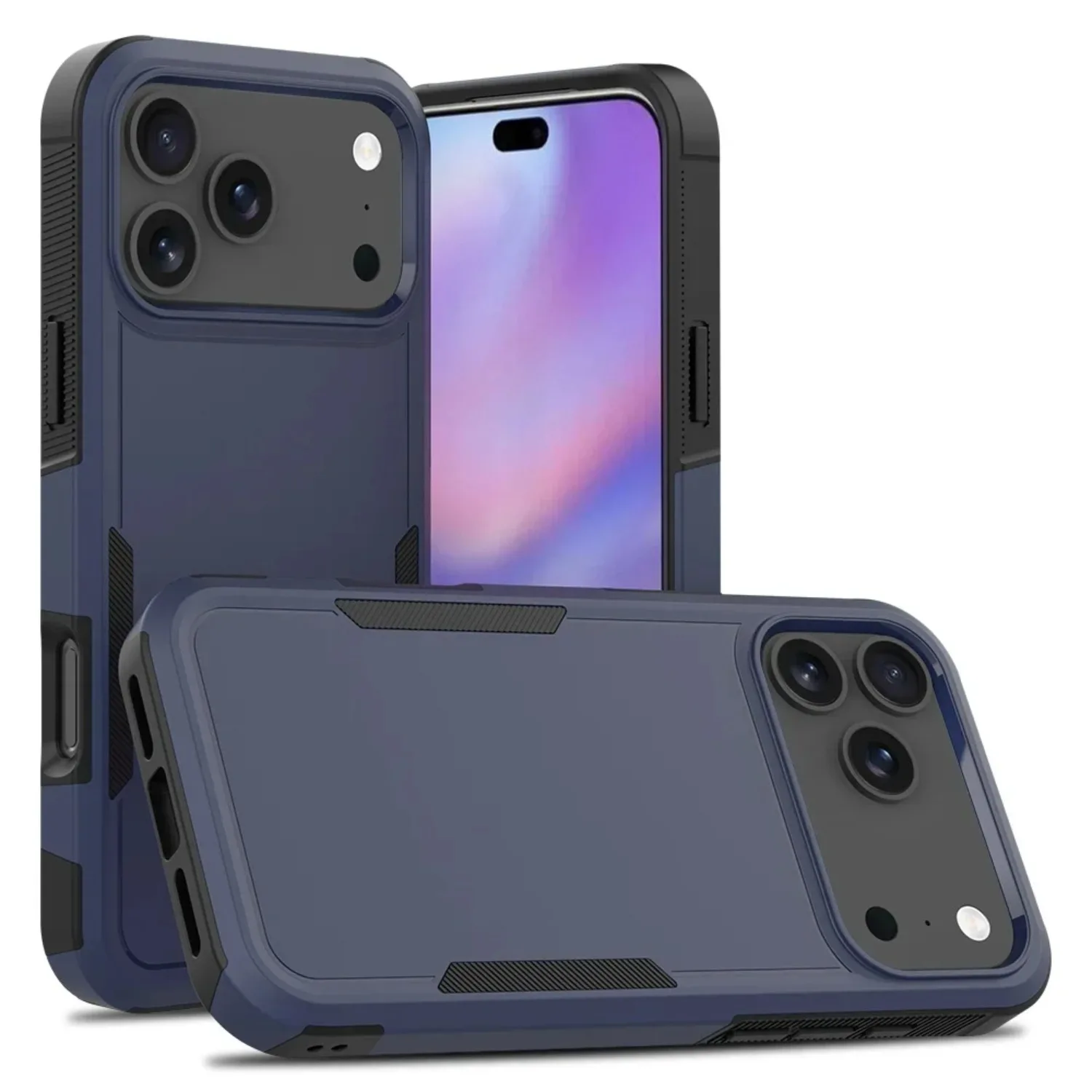 Ultimate Military-Grade Shockproof Phone Case - Hybrid Armor Anti-Fall Cover
