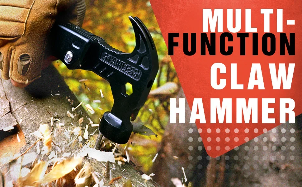 Description Picture 3 of item14 in 1 Stainless Multifunctional Hammer Pliers Knife Foldable Portable Multi Tool for Outdoor Survival Camping Household Tools