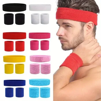 Sports Headband & Wristband Set 1