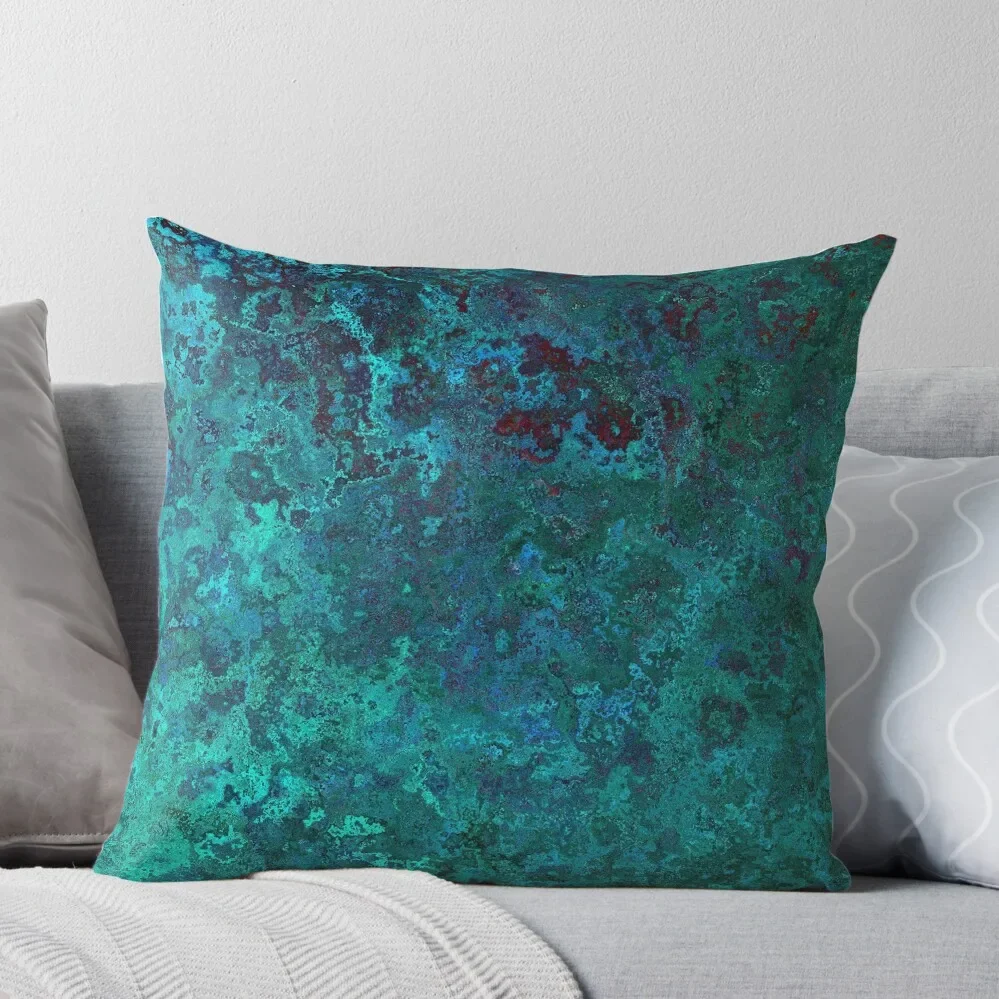 

Shimmering Ocean Blue Throw Pillow Sofas Covers Decorative Cushions For Luxury Sofa pillow cover luxury