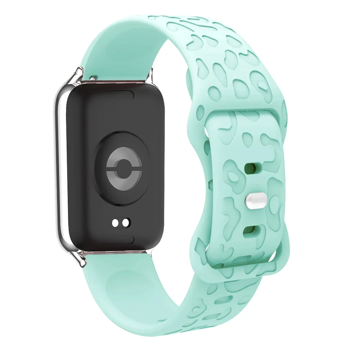 Silicone Leopard Sports Strap Replacement Band - Versatile Fitness Watch Accessory