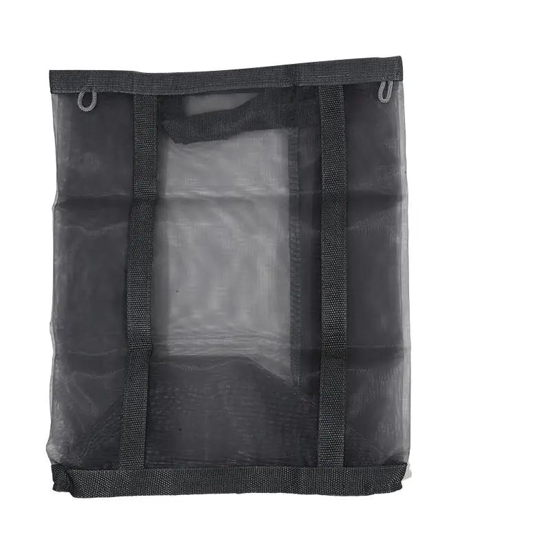 Wäschekorb aus Nylon-Mesh, faltbar, Aufbewahrungstasche für schmutzige Kleidung, geeignet für Schlafzimmer, Badezimmer, tragbarer unabhängiger Wäschekorb – Detail 12