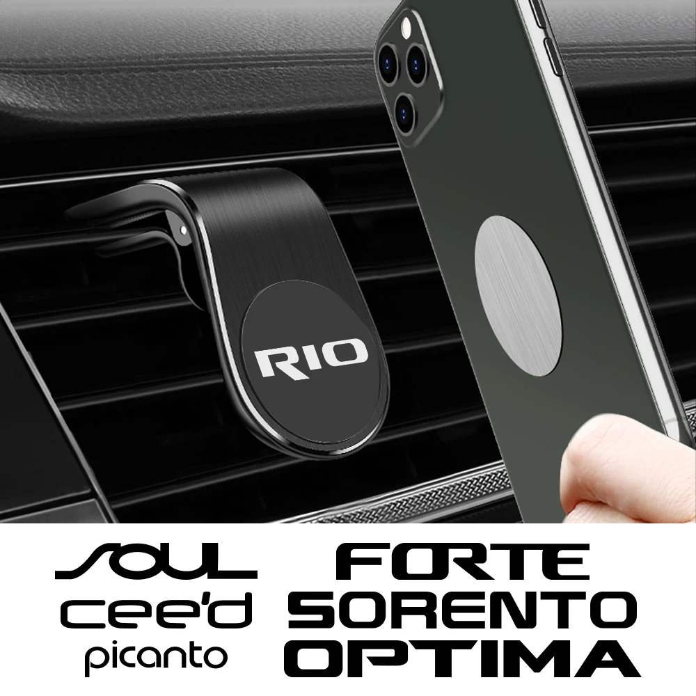 Car Phone Holder Accessories For Kia Sportage Rio Picanto