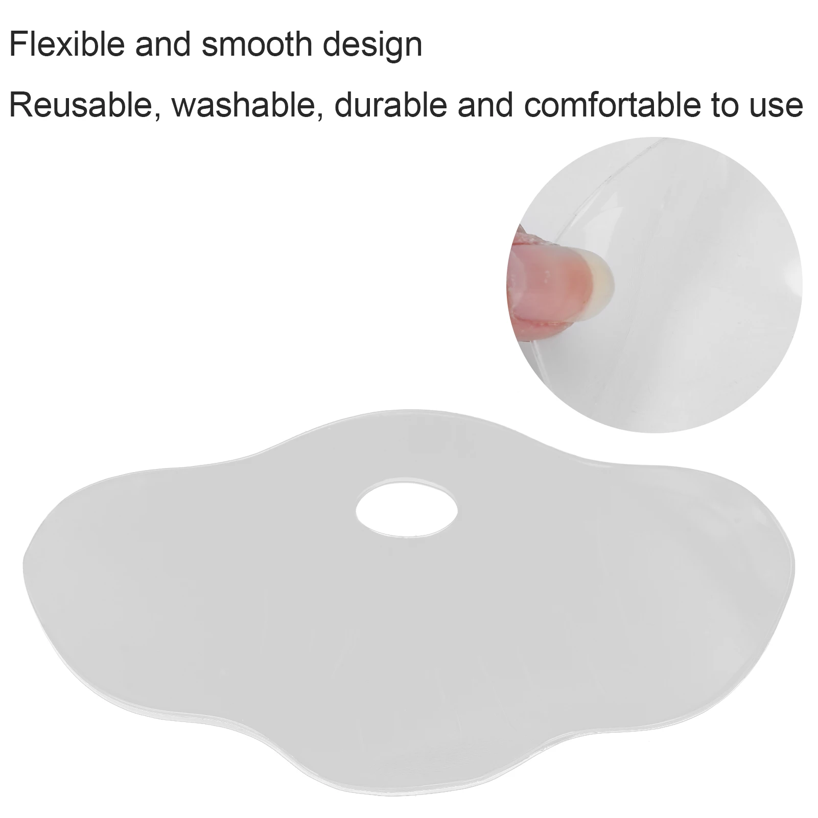 Silicone Belly Stickers Anti Wrinkle Reusable Transparent Anti Microgroove Removal Abdomen Sticker Skin Care Silica Gel Patch