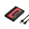 2.5inch SATA HDD Enclosure 6Gbps 6TB USB3.0 Laptop SSD Convert Box Retro Cassette Hard Drive Disk External Case for Notebook PC 1