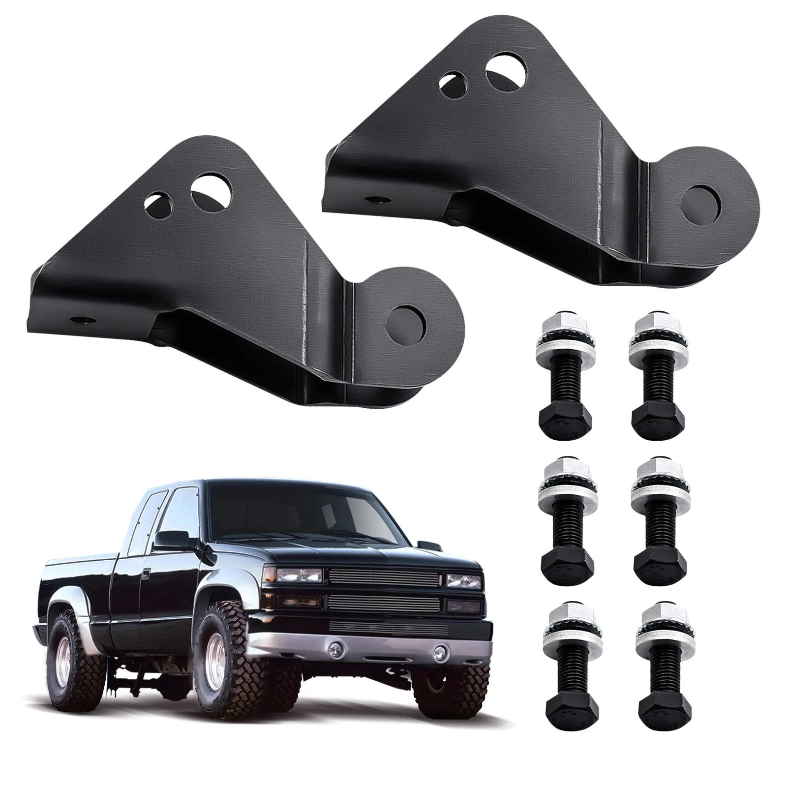 NUBEHONE C-Notch - Kit De Soporte Trasero Y Tirón Para Chevy