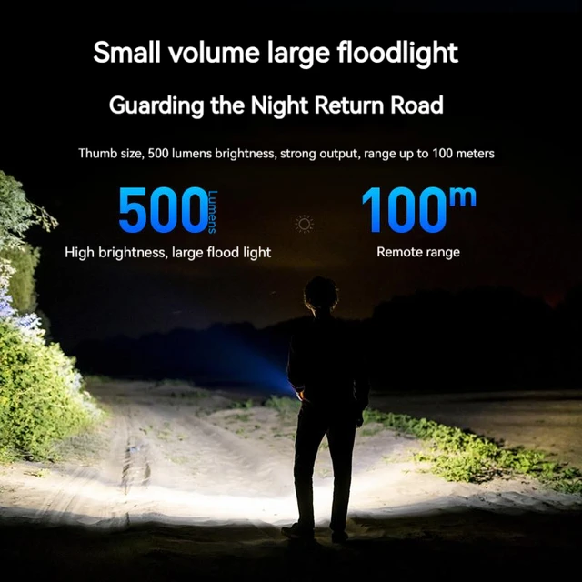 Mini EDC Keychain Flashlight 6