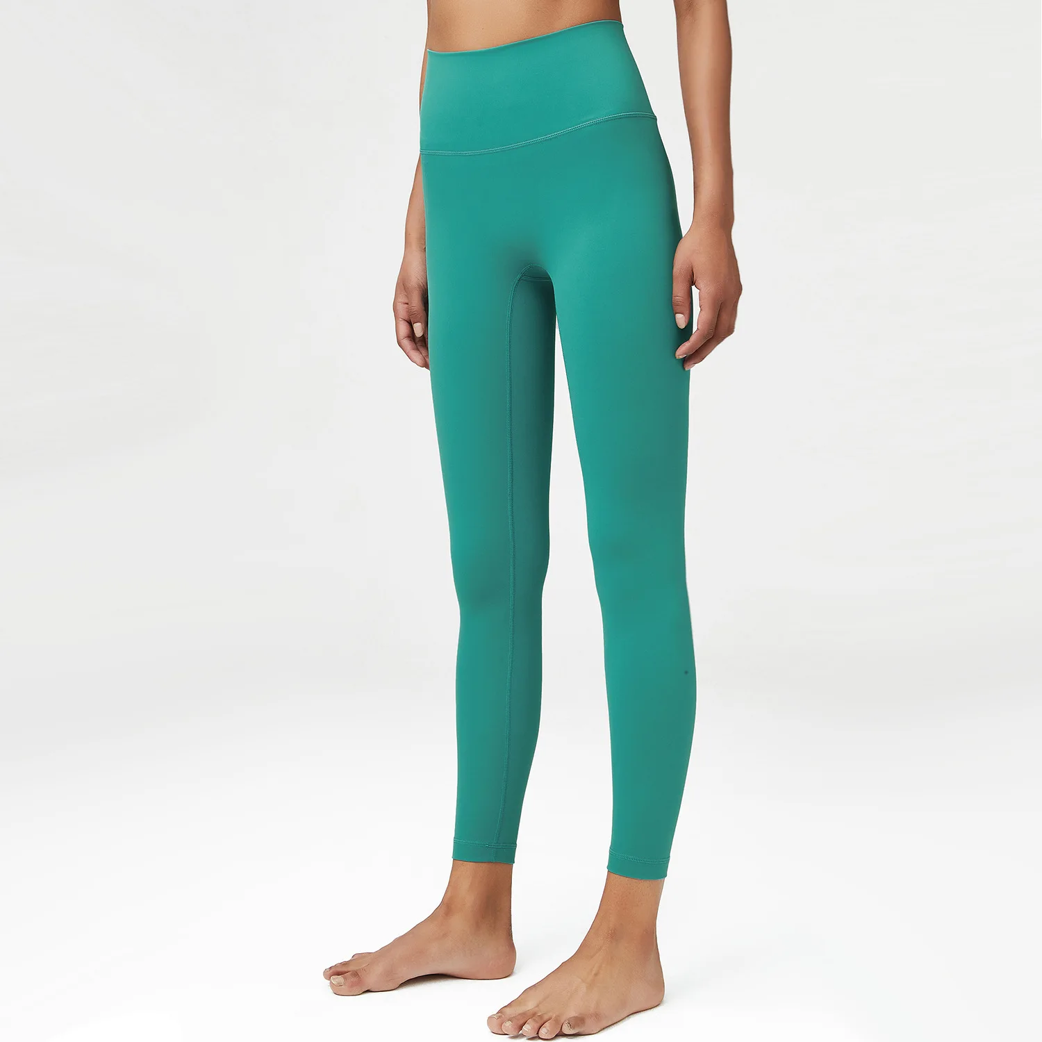 Maxdutti 2023 Fashion Pants Women Comfortable Stretch High Waist Yoga With Pockets Solid Skinny Sports Gym Pants Legging Women