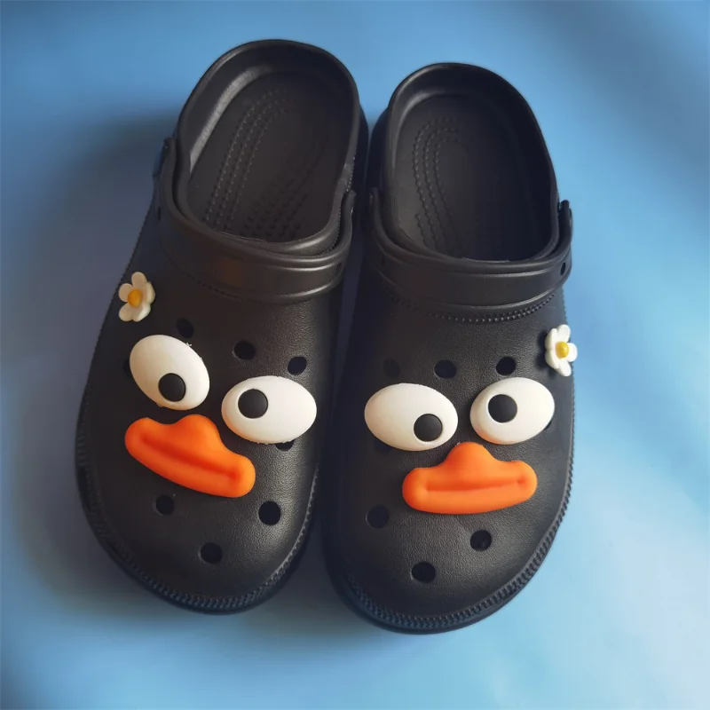 

Cartoon DIY Croc Charms Fashion Quality Women Shoes Charms Designer for Crocs Clogs Shoe Buckle Ugly and Cute All-match Kid Gift