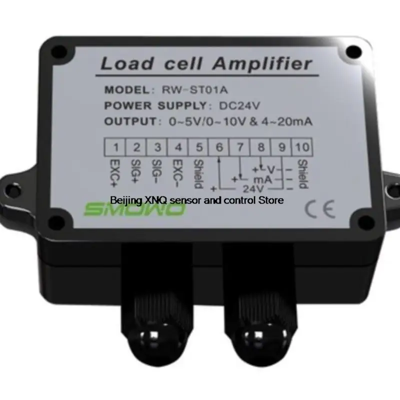 weight sensor Load Cell sensor Amplifier Transmitter strain gauge Dual signal output(0~10V & 4~20mA) RW-ST01A