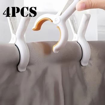 2/4 pezzi clip per asciugamani da spiaggia robusti grucce in plastica per asciugare trapunte grucce antivento elementi essenziali per la casa grucce per vestiti 1