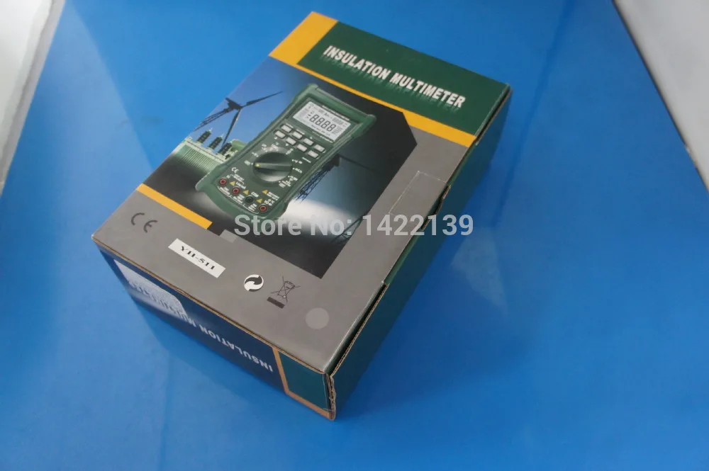 YH511 Digital Insulation Resistance Tester Portable Megohmmeter High Voltage Meter for Electrician and Lab Use detail image 1