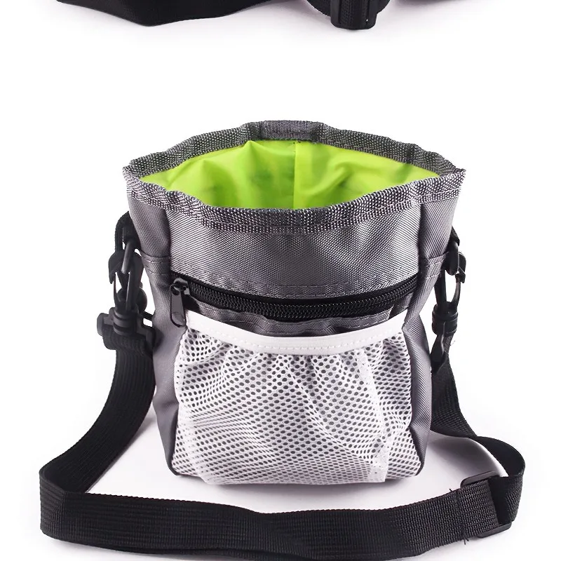 Pet Cat Training Bag Snack Bag Outdoor Feeding Waist Portable Foldable Dog Supplies