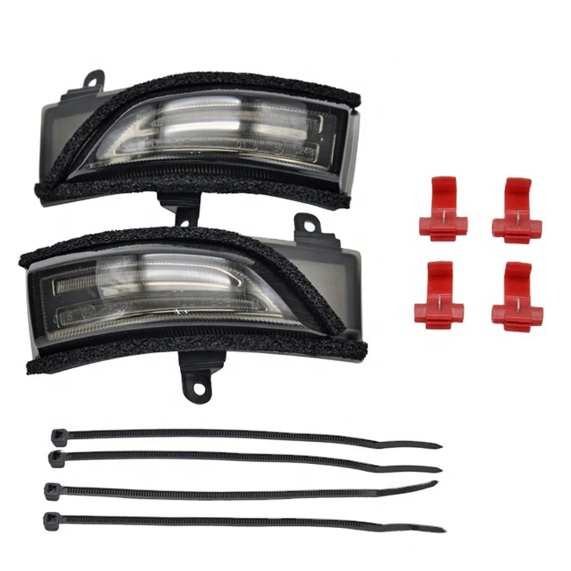 

Car Amber/White Sequential LED Side Mirror Signal Lights for Subaru WRX STI Impreza 84401AJ010 84401AJ000