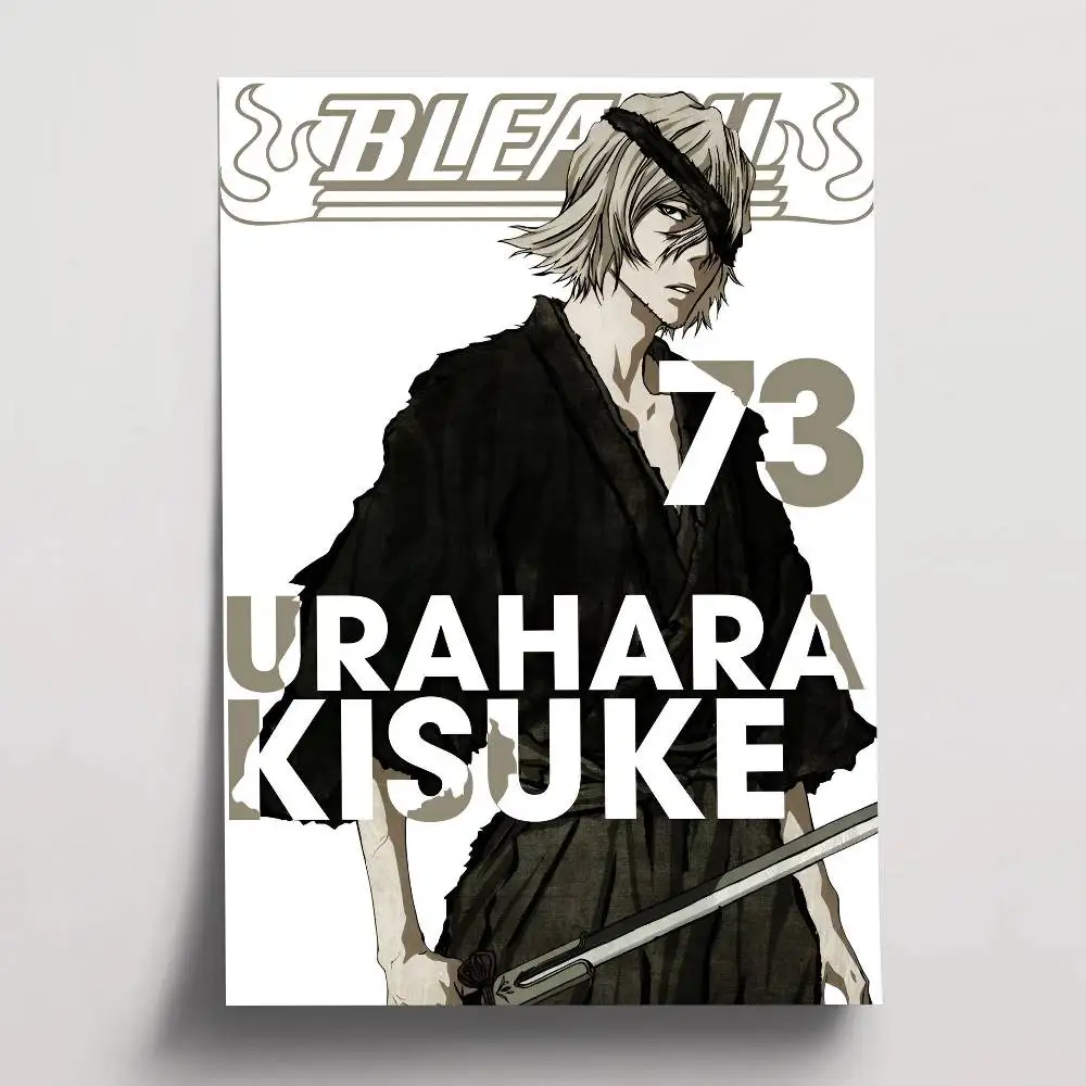 Anime Bleach Poster Poster dekorative Gemälde Studie Schlafzimmer Bar Hintergrund Wandmalereien Geschenke – Detail 15