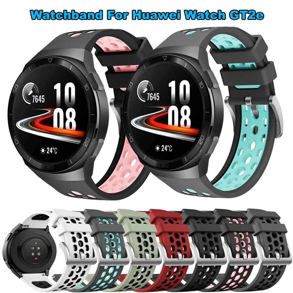 

Strap For Huawei Watch GT2e Watchband Silicone SmartWatch Soft Bracelet Replacement Breathable Wristband Accessorie