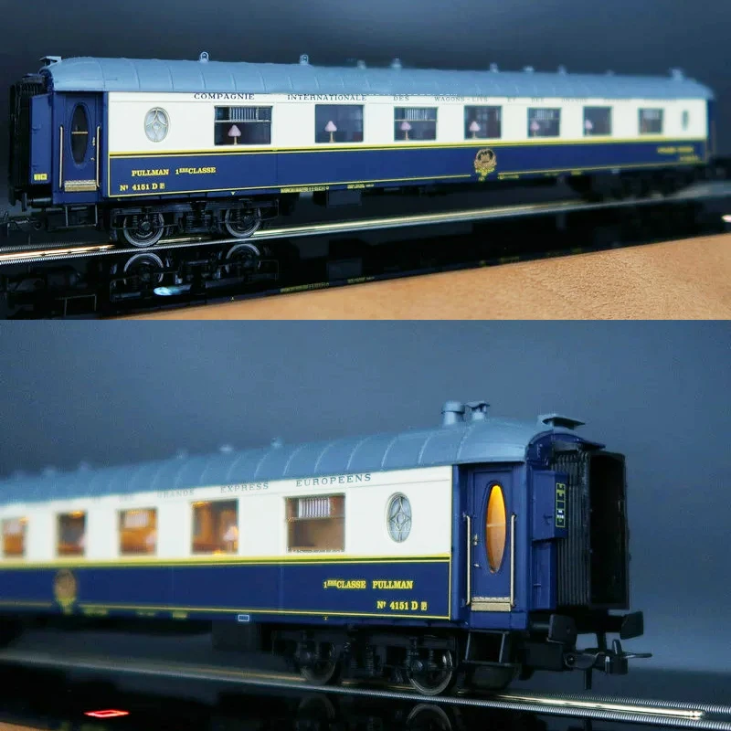 【HO】Jouef オリエントエクスプレス 1/87 Train Model Europe JOUEF Orient Express with Lights