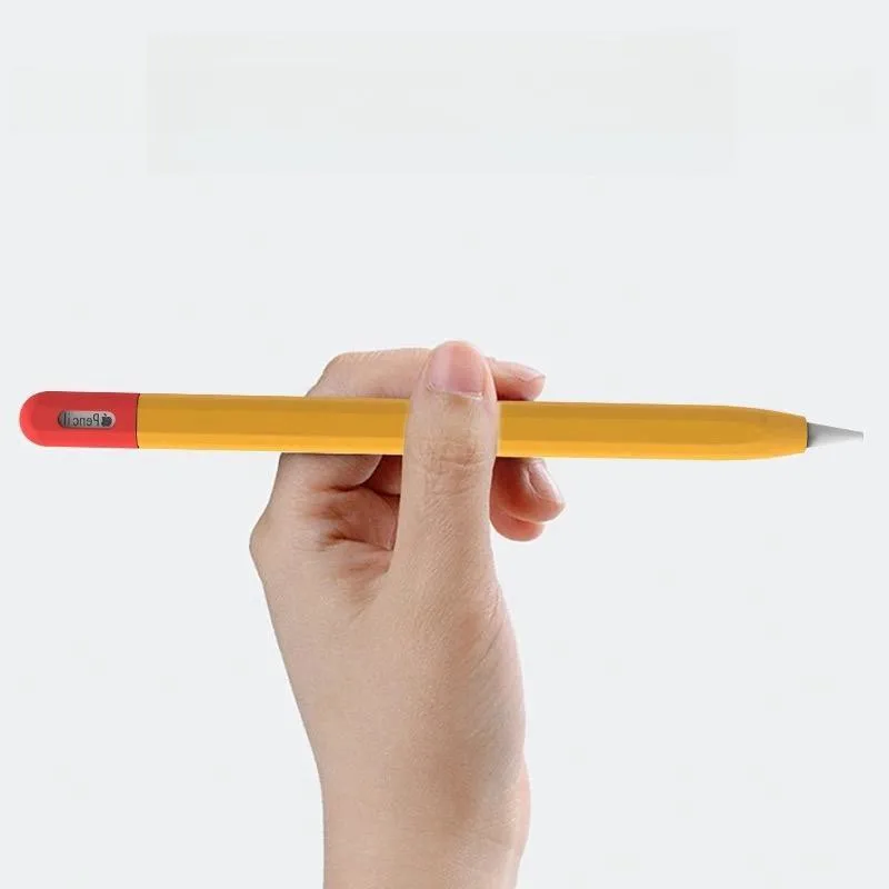 Case for Apple Pencil USB-C Tablet Stylus Protective Cover Soft Silicone Shockproof Non-slip