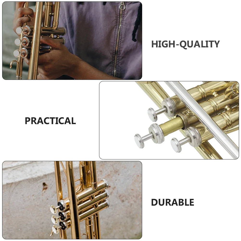 Trumpet Valve Finger Buttons Small Delicate Shell Instrument Accessories Instruments