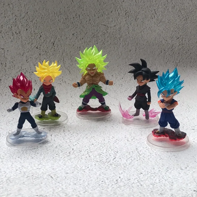 

Bandai Genuine Dragon Ball Gashapon Toys UG The Best Son Goku Broli Action Figure Model Desktop Ornament Toys