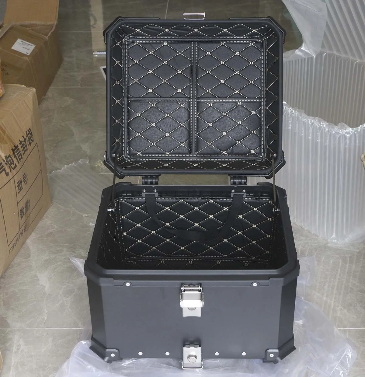 Universal 45L-100L Motorcycle Trunk Top box Cover Pad Topcase Luggage Case Storage inside Liner Inner Lining Cushion PU leather