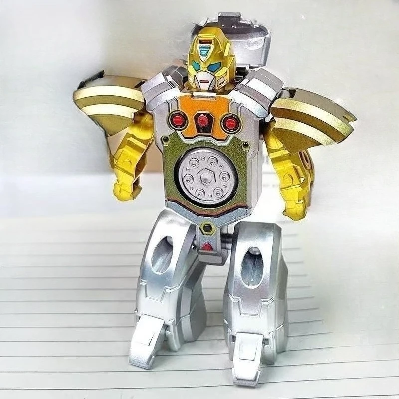 New Deformation Tank Robot Children's Toy Car Creative Mecha Simulation Spinning Toy Transformers Megatron Robot Toy - 2