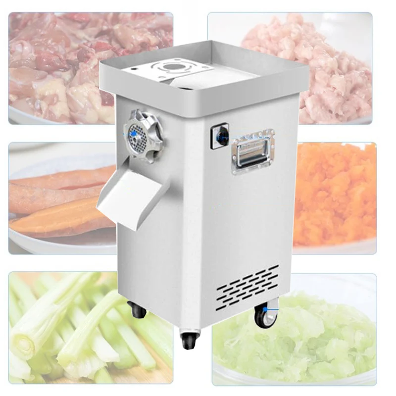 

Electric Meat Grinder Stainless Steel Sausage Filler Food Processor 110V 220V