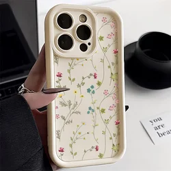 Floral Silicone Shockproof Candy Soft Phone Case - 7 8 SE 2020 SE 2022 (02DG59)