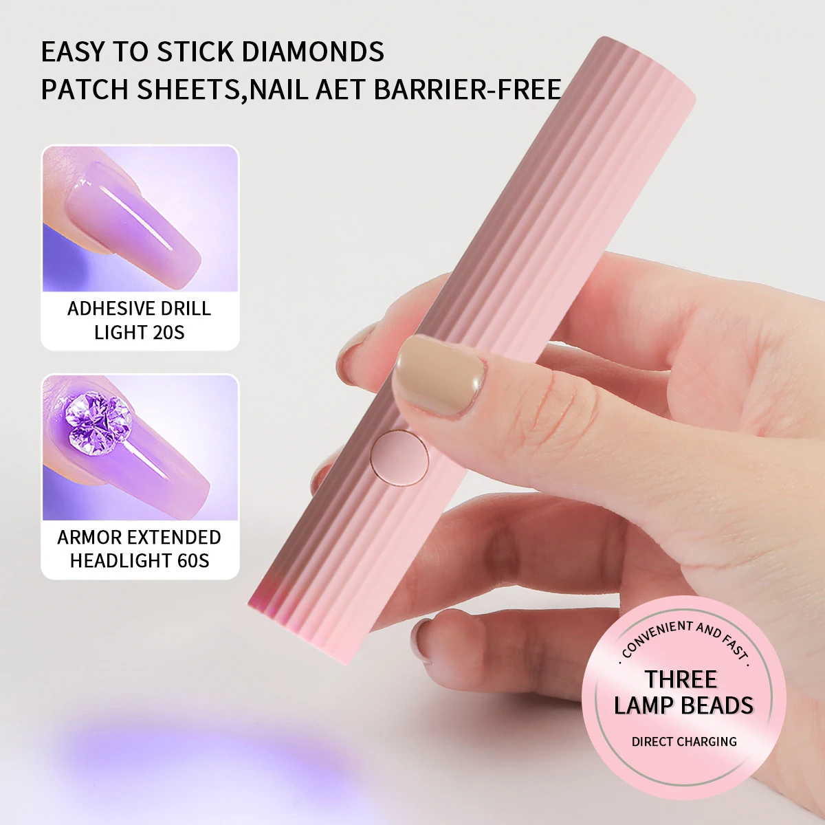 LULAA Professional Nail Dryer Equipment UV Induction Gel Nail Manicure Polish Cabin Lamps Protable Nail Phototherapy Machine 4
