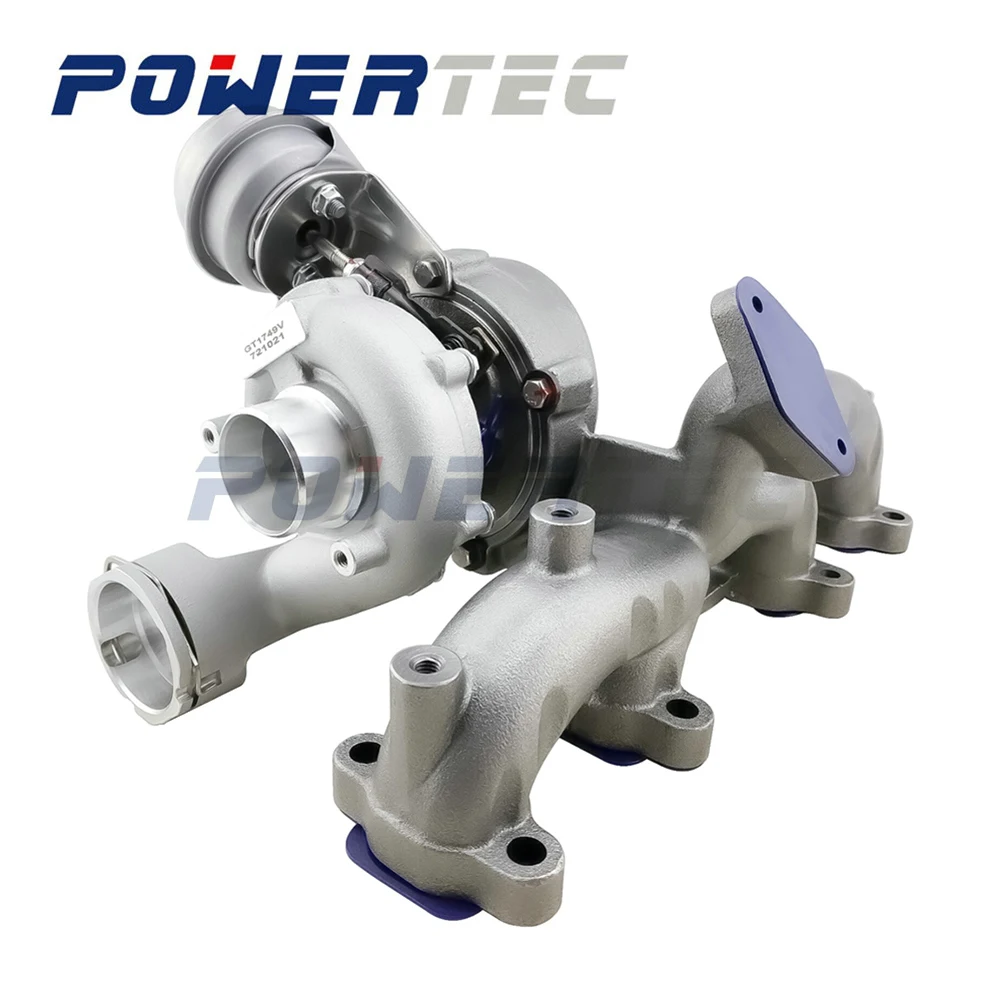 Billet Full Turbine Charger Per Seat Lbiza Ii /Leon/Toledo Ii 1.9 Tdi 110Kw 150Hp Arl 721021 721021-9008S Muslimax Turbo
