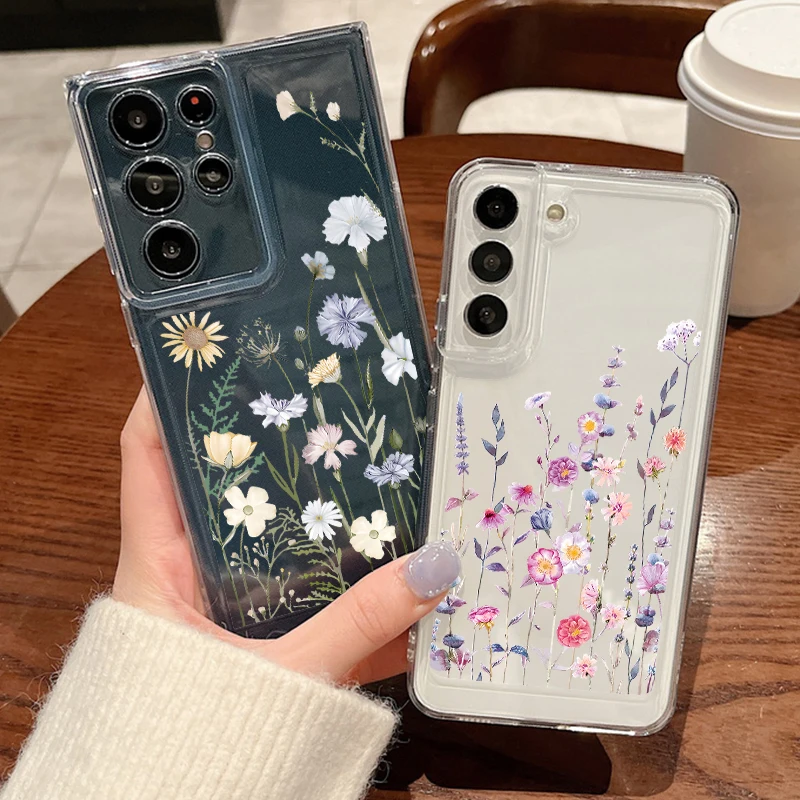 Little Flower Soft Phone Case Cover
